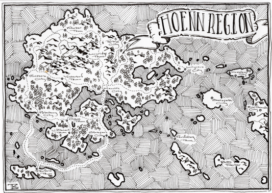 Hoenn Region - Minimap