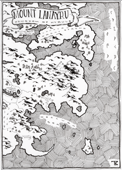 Mt Lanayru - Minimap