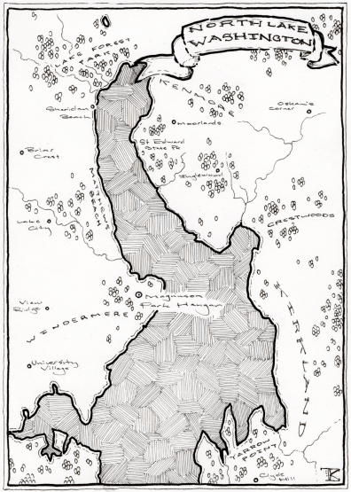 North Lake Washington - Minimap