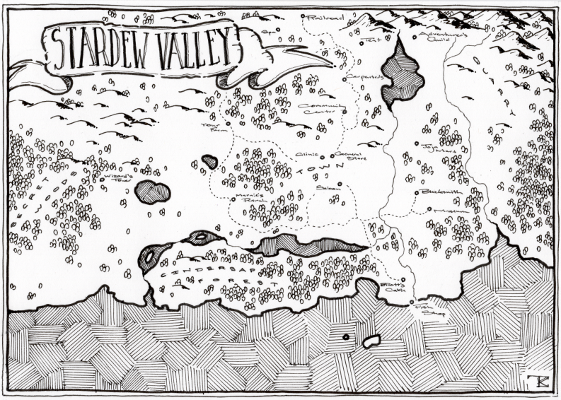 Stardew Valley - Minimap