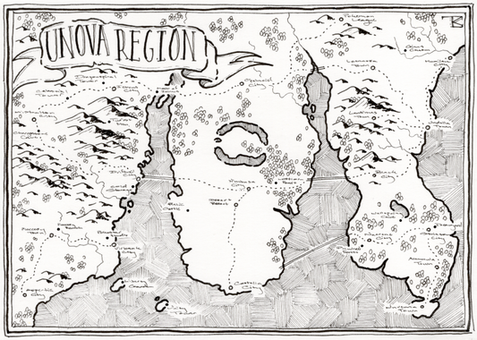 Unova Region - Minimap