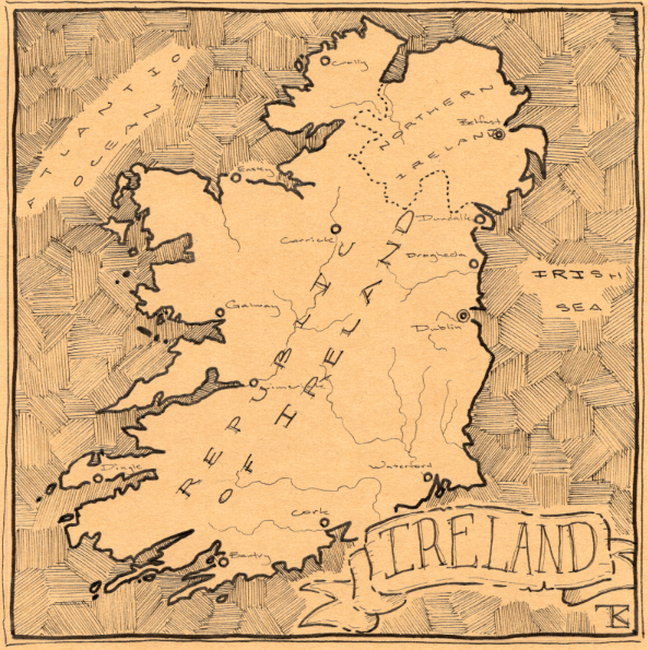 Ireland - Minimap