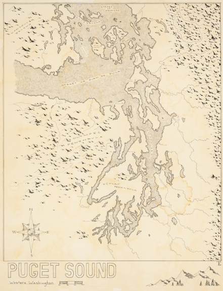 Puget Sound - Large Scale