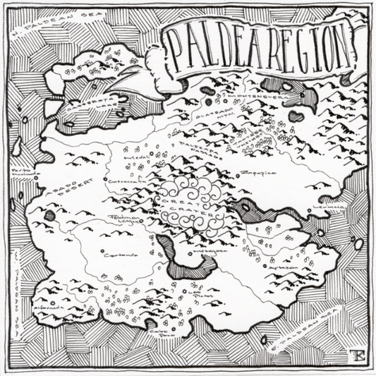 Paldea Region - Minimap