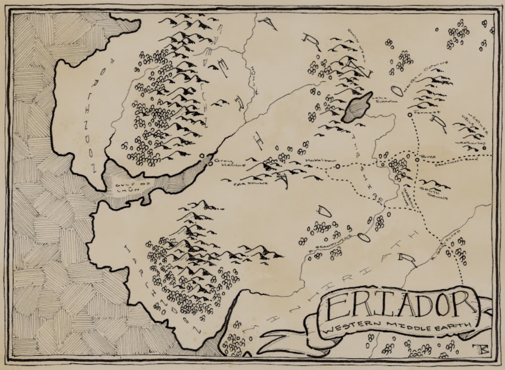 Eriador - Minimap