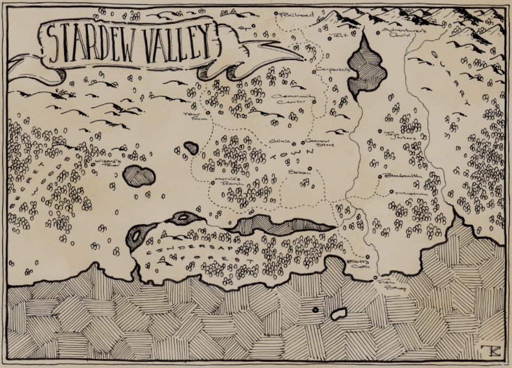 Stardew Valley - Minimap
