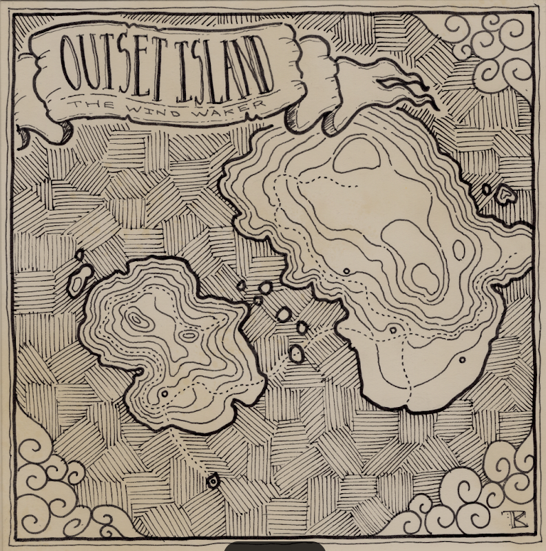 Outset Island - Minimap