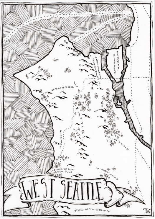West Seattle - Minimap