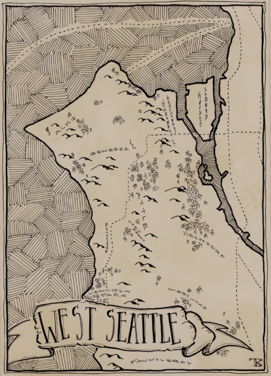 West Seattle - Minimap