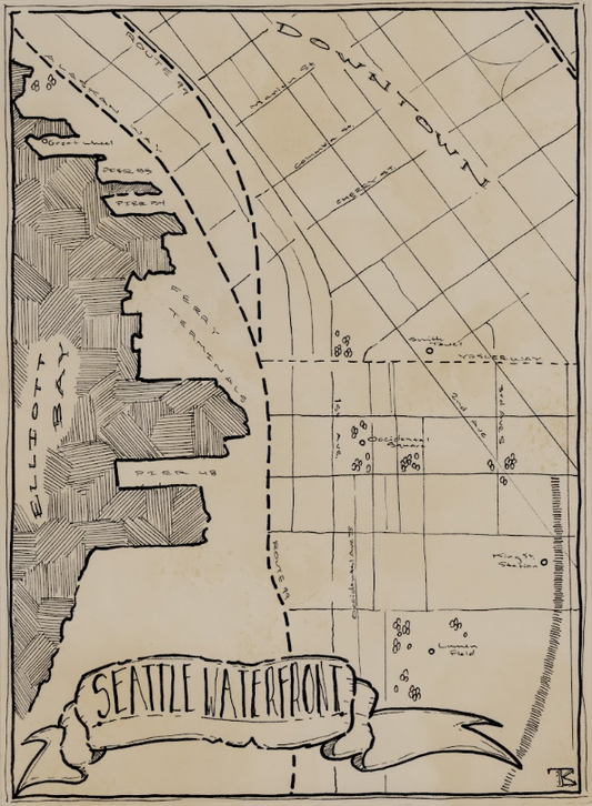 Seattle Waterfront - Minimap