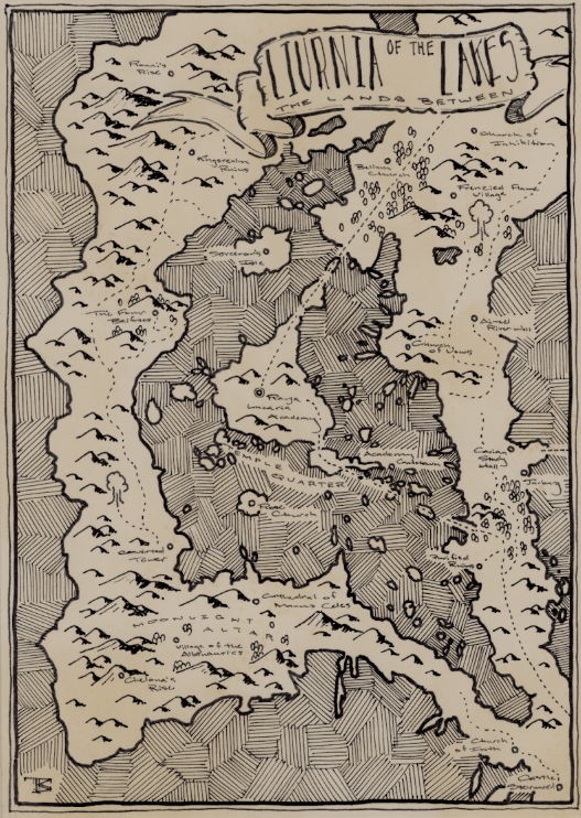Liurnia of the Lakes - Minimap