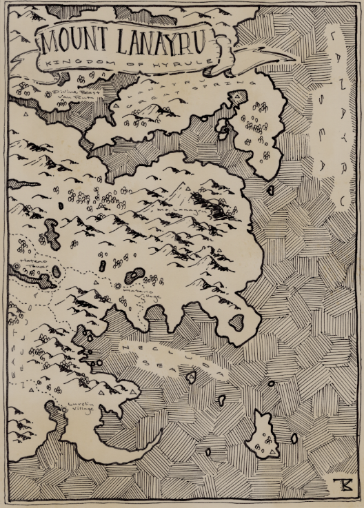 Mt Lanayru - Minimap
