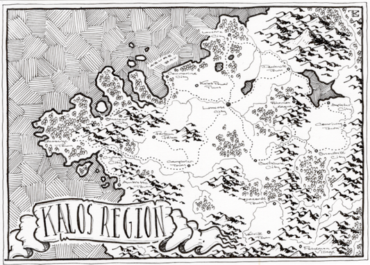 Kalos Region - Minimap